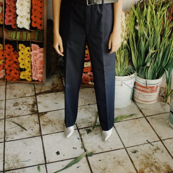 Lardini Wool Trouser — Navy