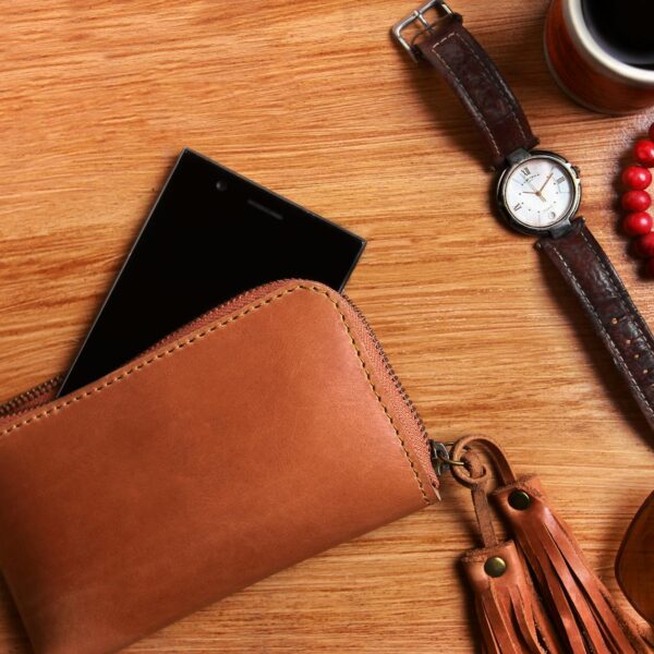 Accessories flat lay